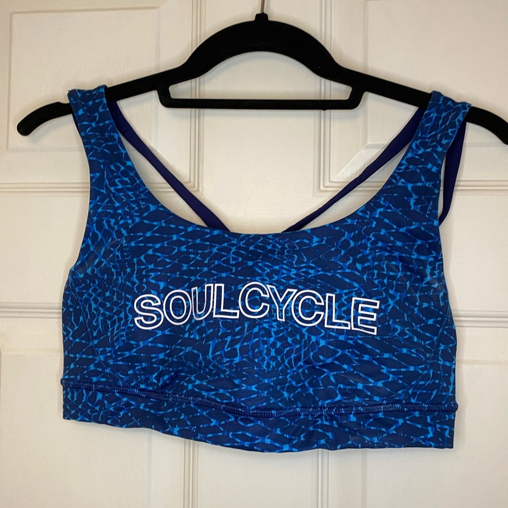 Lululemon Energy Bra Exhale Soulcycle branded